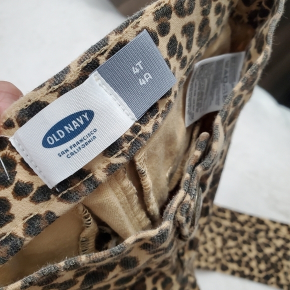Old Navy Kids Animal Print Jeggings Pants - Picture 5 of 6